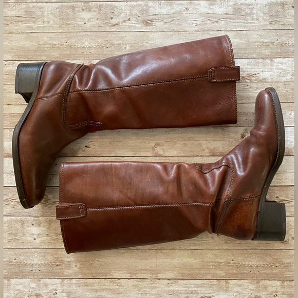 J. Crew Brown Riding Boots - Picture 1 of 5